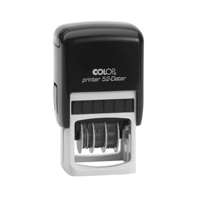 Colop Printer 52 Dater Rubber Stamp