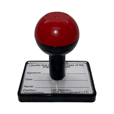Dormy Eclipse R19 Rubber Stamp