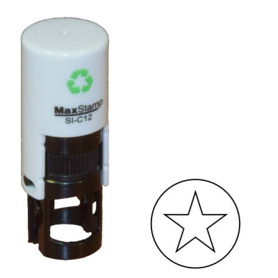 Maxstamp C12 Stock Stamp - Star
