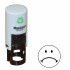 Maxstamp C12 Stock Stamp - Sad Face