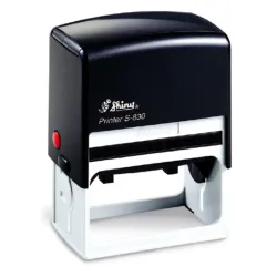 Shiny Printer S-830 Rubber Stamp