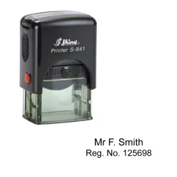 Shiny Printer S-841 Rubber Stamp