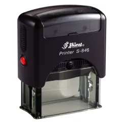 Shiny Printer S-846 Rubber Stamp