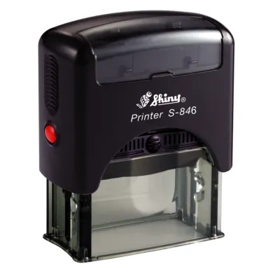 Shiny Printer S-846 Rubber Stamp