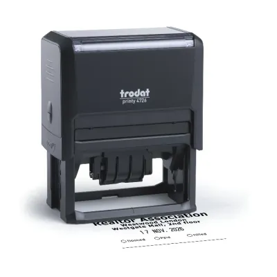 Trodat 4726 Dater Rubber Stamp