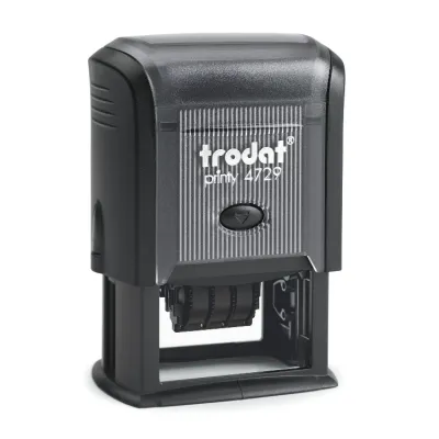 Trodat 4729 Dater Rubber Stamp