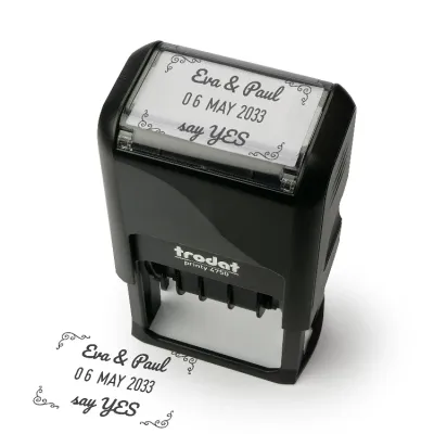 Trodat 4750 Dater Rubber Stamp