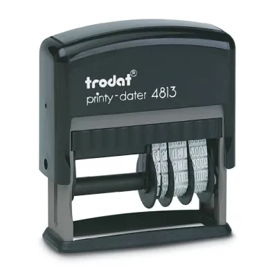 Trodat 4813 Dater Rubber Stamp